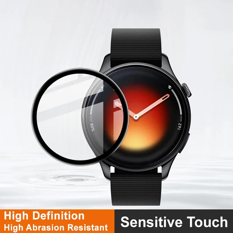 IMAK For Xiaomi Watch 5 Screen Protector Anti Scratch PMMA Watch Film - Transparent