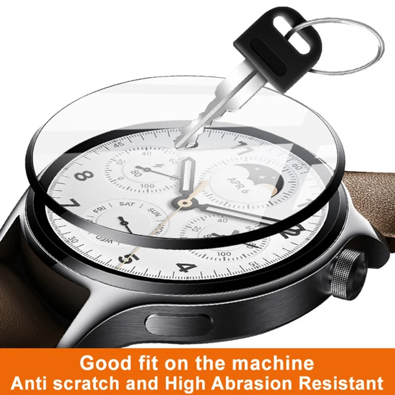 IMAK For Xiaomi Watch 5 Screen Protector Anti Scratch PMMA Watch Film - Transparent