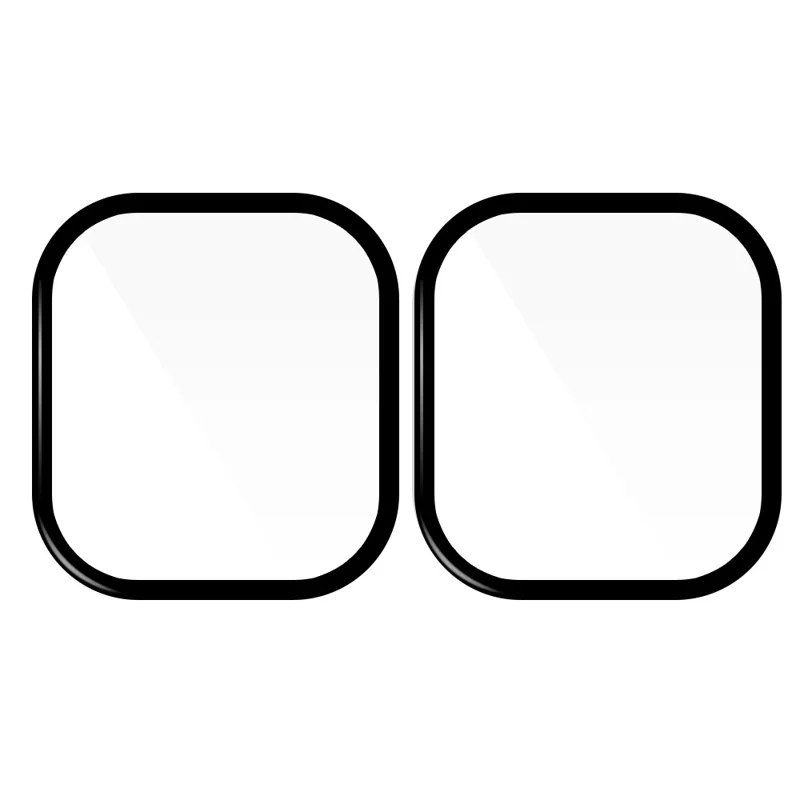 2Pcs / Pack For Honor Watch X5i Screen Protector Smart Watch HD Clear PMMA Film - Black