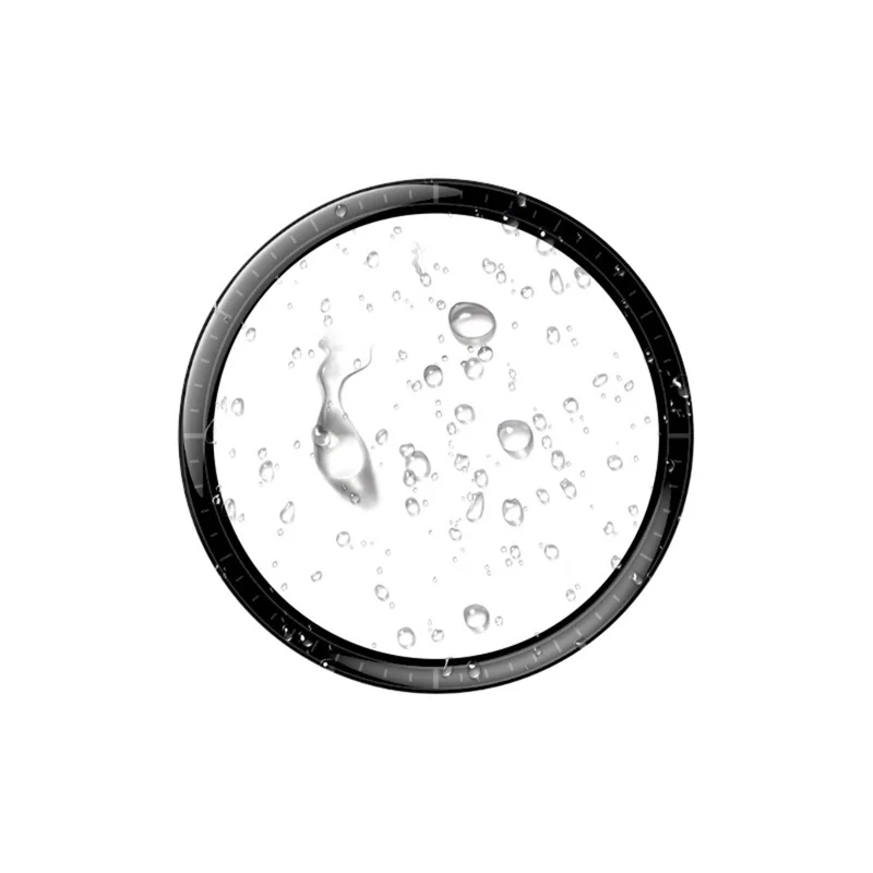 RURIHAI til Honor Watch GS 5 PMMA skærmværn 3D fuld liming Urskærmfilm - Sort