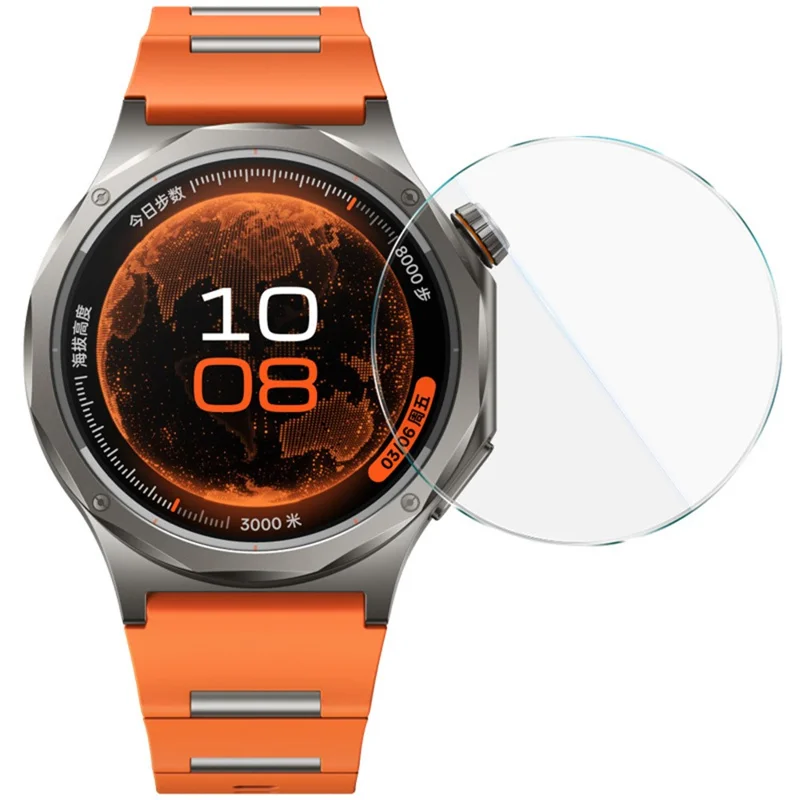 IMAK for Oppo Watch X3 Screen Protector Clear Tempered Glass Watch Film - Transparent