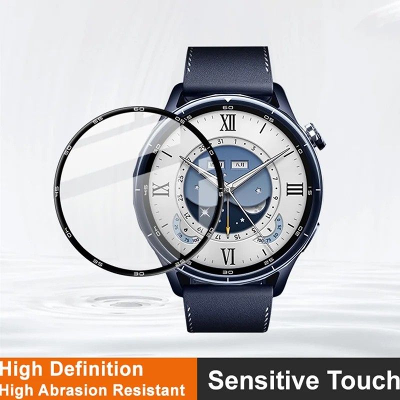 IMAK For Xiaomi Watch S5 Screen Protector Anti Scratch PMMA Watch Film - Transparent