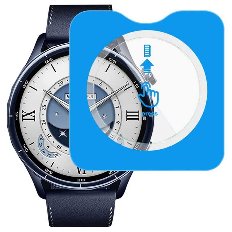 IMAK Para Xiaomi Watch S5 Protetor de Ecrã em Vidro Temperado com Kit de Aplicação - Transparente