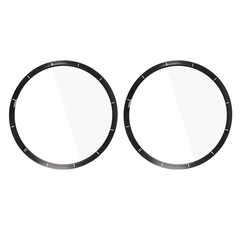 2 Unidades / Pacote de Película Protetora de Ecrã para Oppo Watch X3 Mini, Filme PMMA HD Transparente para Relógio Inteligente - Preto