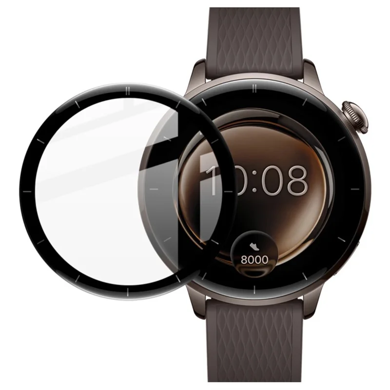 IMAK For Oppo Watch X3 Mini (Mocha Brown  /  Starlight Silver Edition) Screen Protector Anti Scratch PMMA Watch Film - Transparent