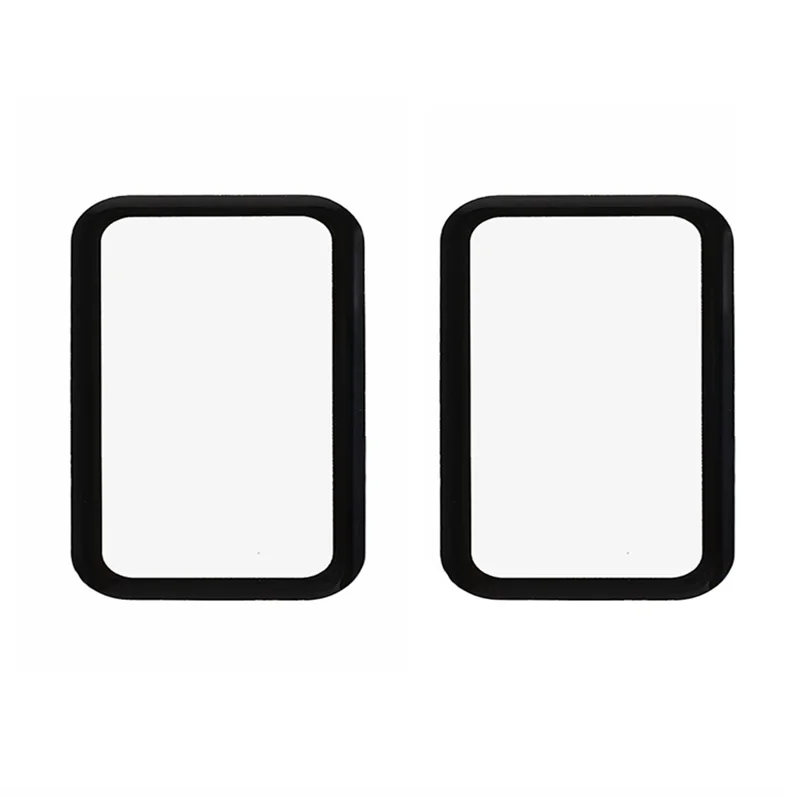 2 pièces / pack de protecteur d'écran pour Xiaomi Smart Band 10 Pro, film transparent HD en PMMA pour montre connectée - Noir