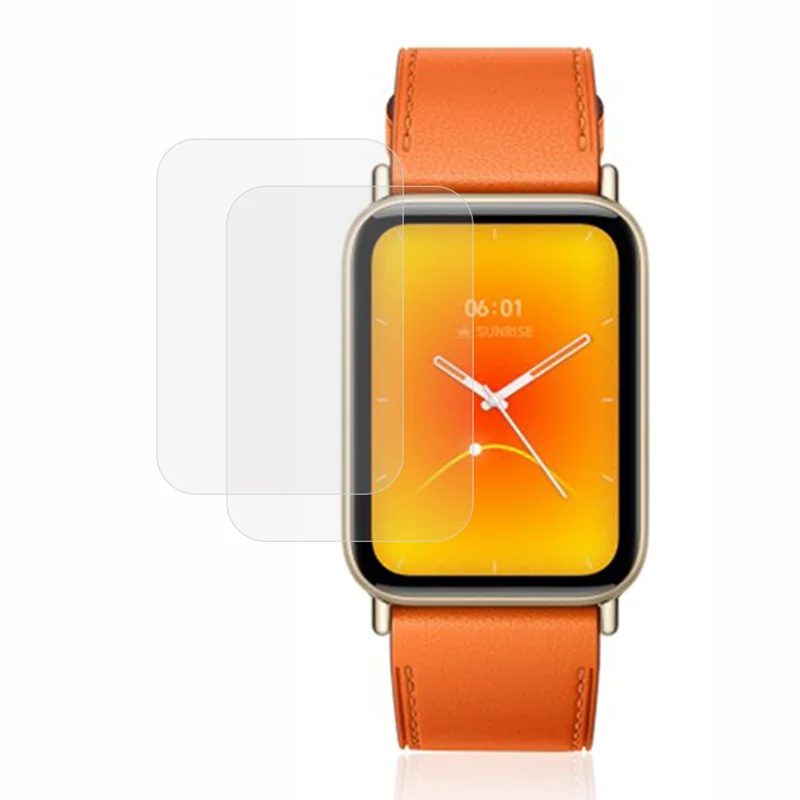 2 pièces pour Xiaomi Smart Band 10 Pro protection d'écran claire en film TPU - Transparent