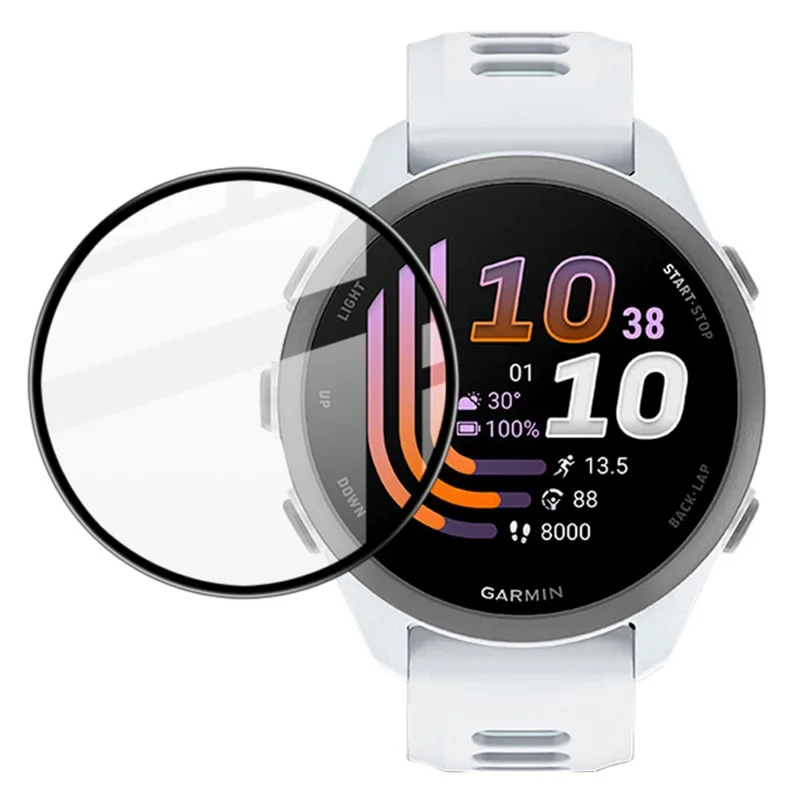 IMAK till Garmin Forerunner 170 Skärmskydd Anti Scratch PMMA Klockfilm - Transparent
