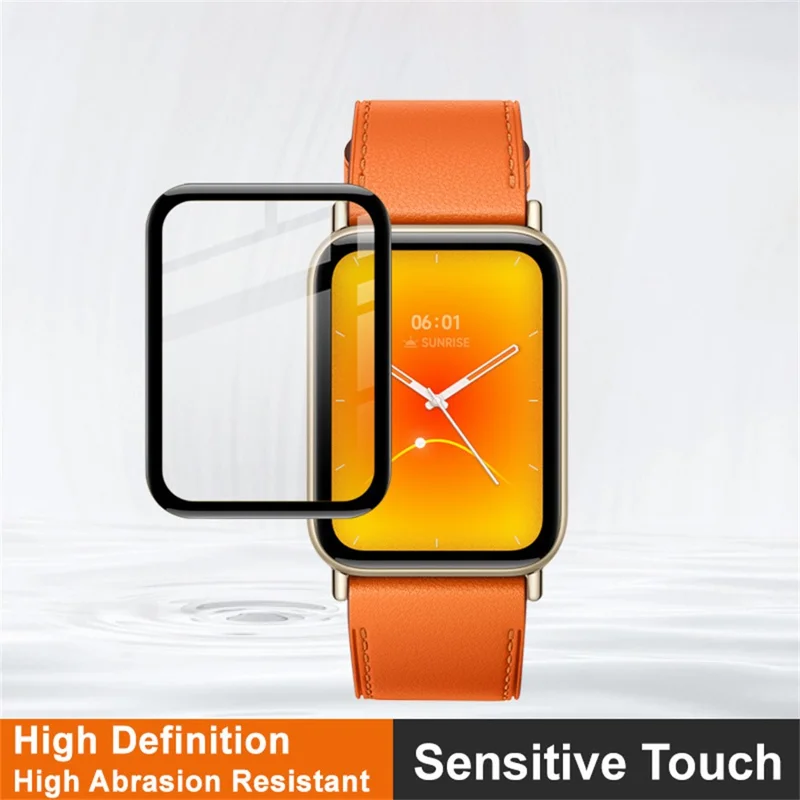 IMAK for Xiaomi Smart Band 10 Pro Screen Protector Anti Scratch PMMA Watch Film - Transparent