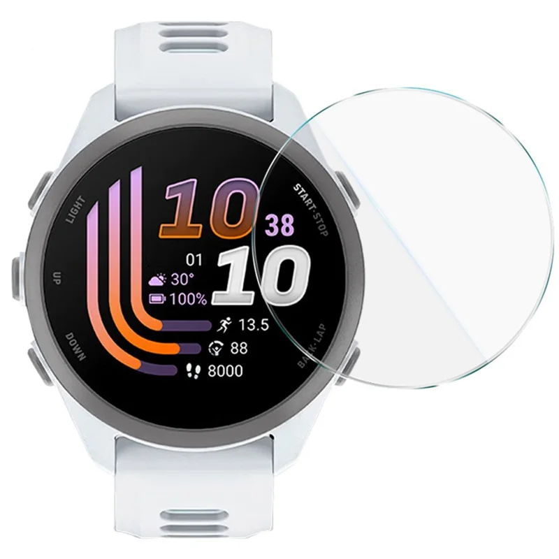 IMAK For Garmin Forerunner 170 Tempered Glass Screen Protector with Installation Tool - Transparent