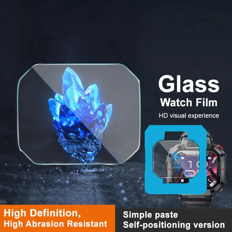 IMAK For Huawei Watch Kids X1 / Watch Kids X1 Pro Tempered Glass Screen Protector with Installation Tool - Transparent