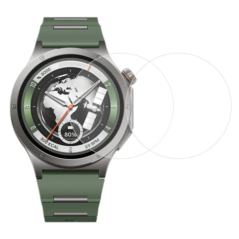 2Pcs For OnePlus Watch 4 43mm Watch Screen Protector Clear TPU Film - Transparent