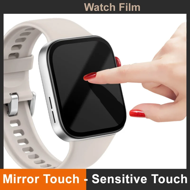 IMAK per Xiaomi Redmi Watch 6 Active Protettore Schermo Anti Graffio Pellicola in PMMA - Trasparente