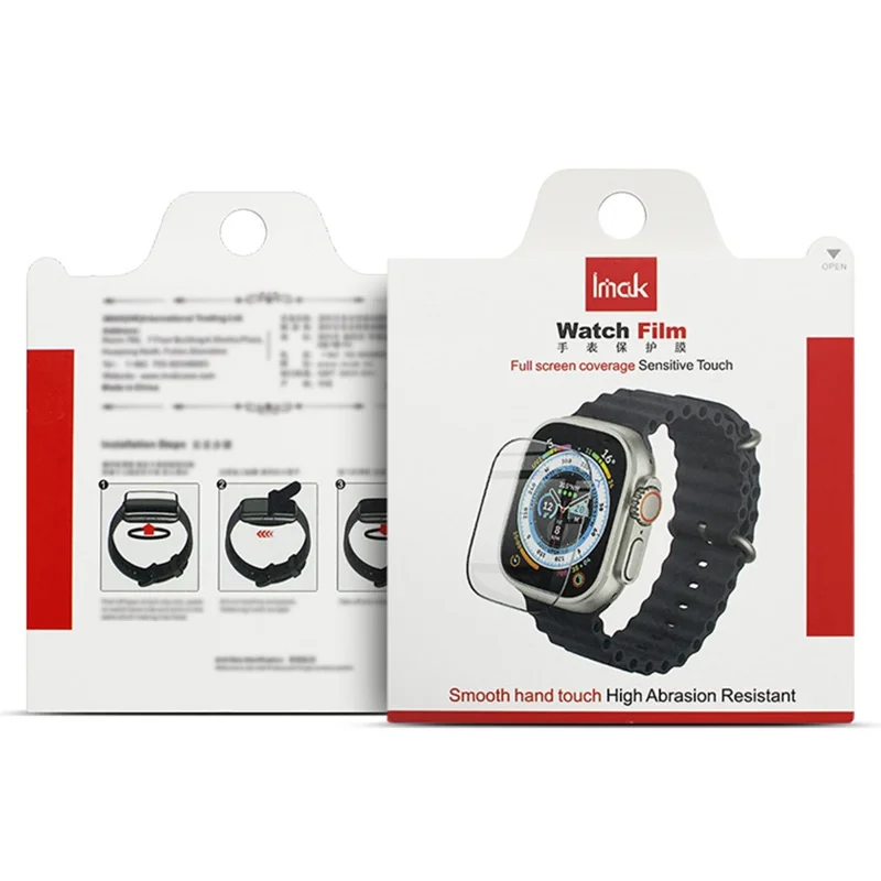 IMAK per Xiaomi Redmi Watch 6 Active Protettore Schermo Anti Graffio Pellicola in PMMA - Trasparente