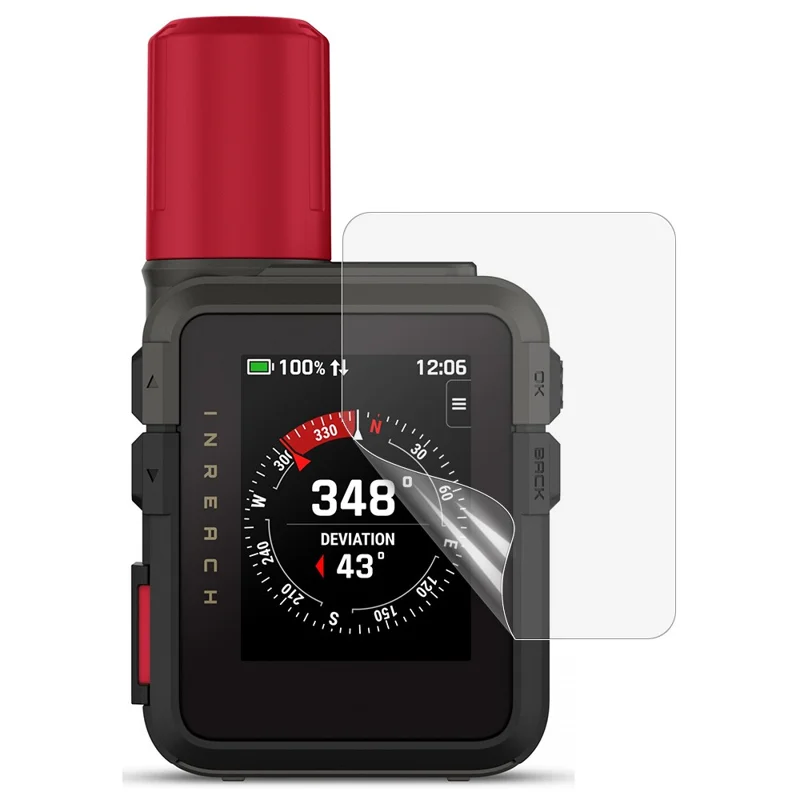 Protector de pantalla para Garmin inReach Mini 3 Plus TPU HD transparente para comunicador satelital