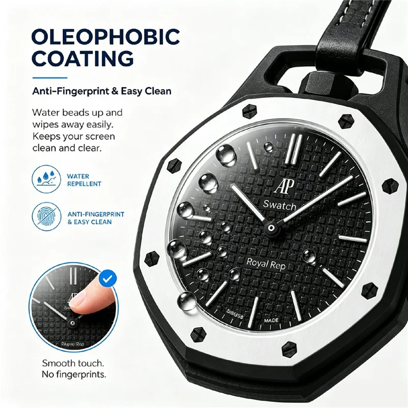 For Swatch Royal Pop TPU Hydrogel Film Anti-scratch HD Clear Screen Protector - Clear