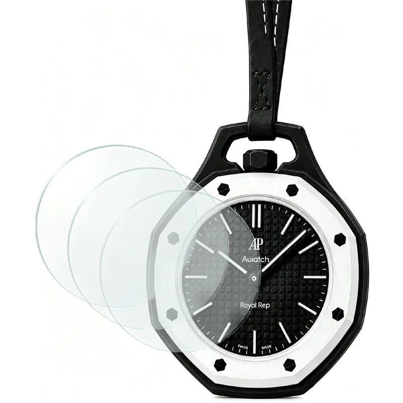 3Pcs For Swatch Royal Pop Tempered Glass Scratch Resistant High Clarity Screen Protector - Clear