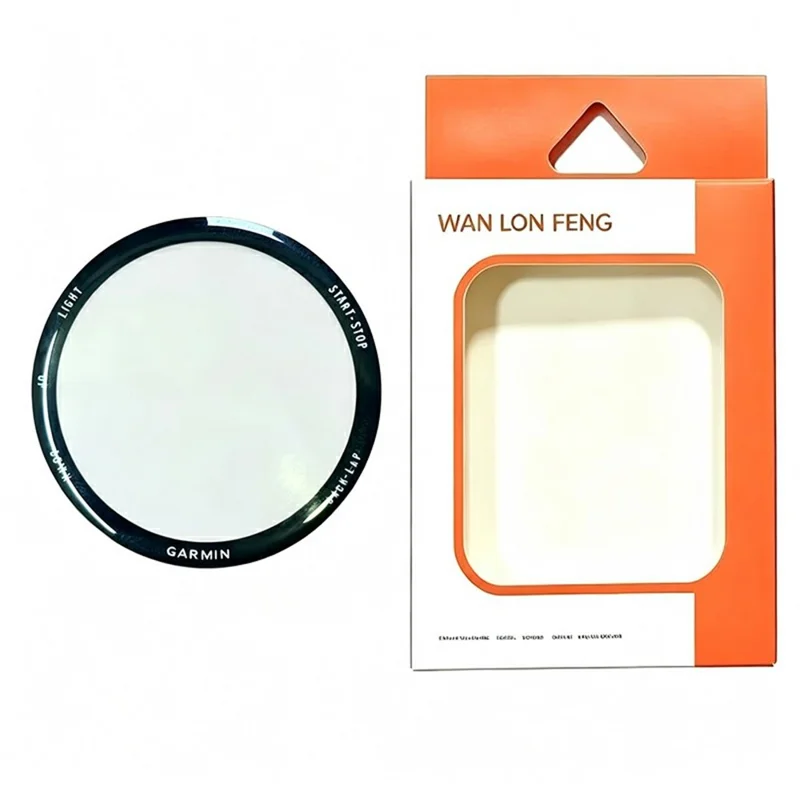 WANLONFENG for Garmin Forerunner 970 Screen Protector 3D Curved PC Edge PMMA Watch Screen Film - Transparent