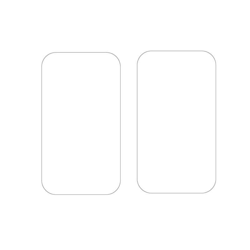 2 Stück für Xiaomi Smart Band 11 Active Watch Bildschirmschutzfolie klar aus TPU - Transparent