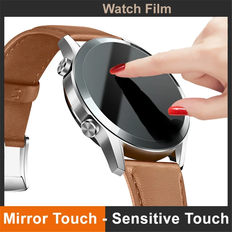 IMAK For Huawei Watch 6 46mm Screen Protector Anti Scratch PMMA Watch Film - Scale Edges