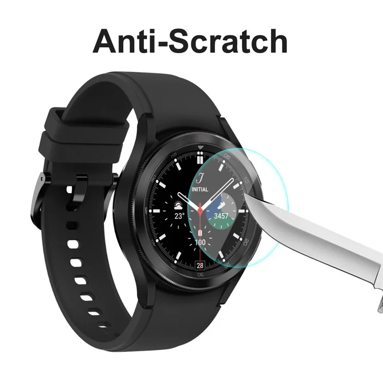 ENKAY HAT PRINCE 2.15D Arc Bedges 9H Durezza HD 0,2 mm Protettore a Schermo di Vetro Temperato Per Samsung Galaxy Watch4 Classic 46mm