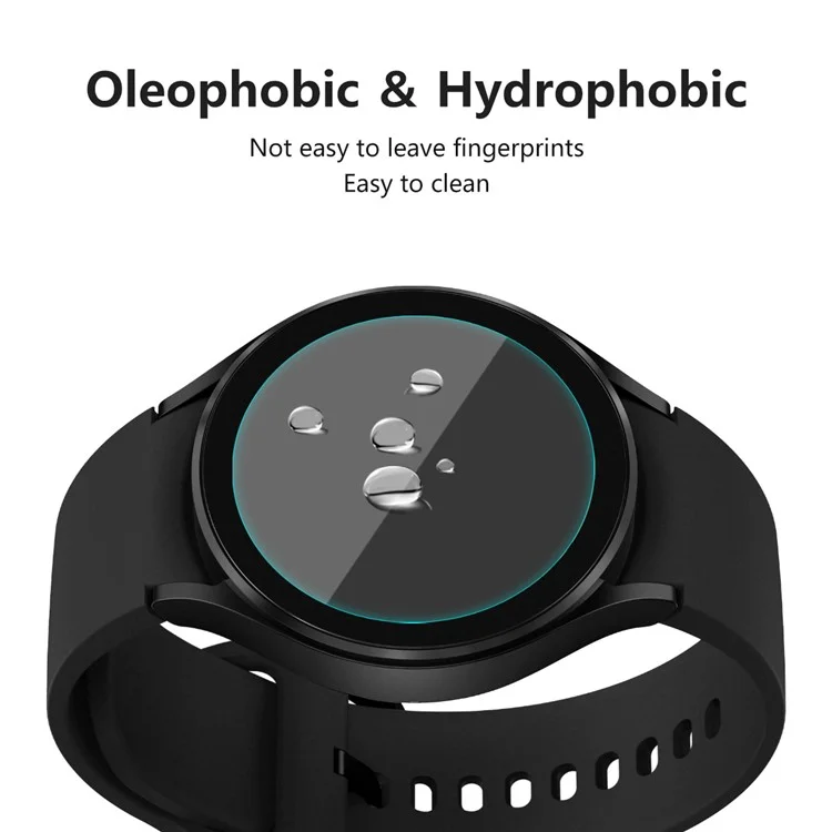 Lot de 5 protecteurs d'écran en verre trempé ENKAY HAT PRINCE de 0,2 mm d'épaisseur, 2,15D, dureté 9H, anti-rayures, pour Samsung Galaxy Watch4 44mm