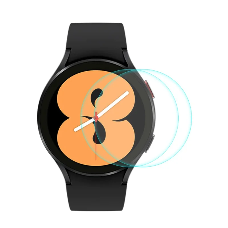 Lot de 2 protecteurs d'écran en verre trempé anti-rayures 2.15D de 0,2 mm pour Samsung Galaxy Watch4 40 mm par ENKAY HAT PRINCE