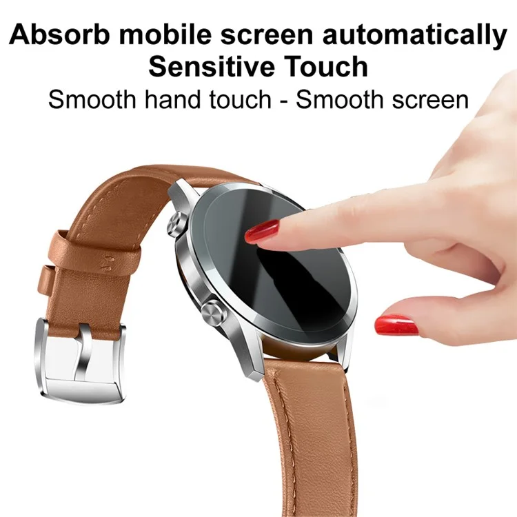 IMAK Film de Protecteur de Protection de Montre de Montre Organique en Verre Organique Sans Bulles Pour Samsung Galaxy Watch4 40 mm