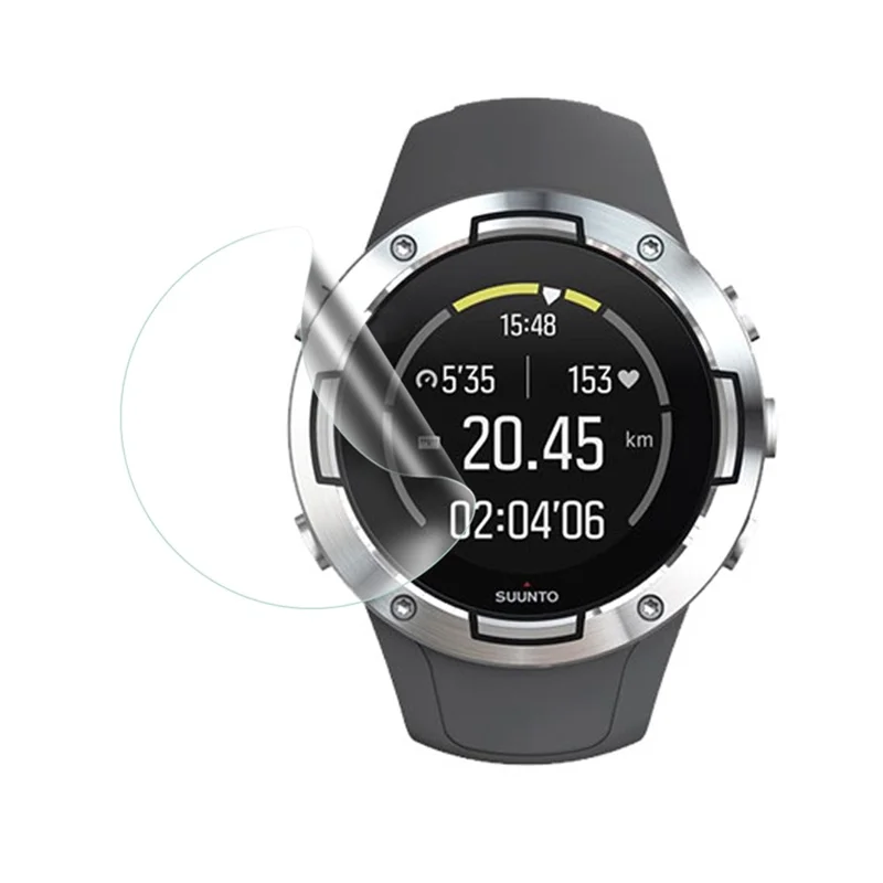 42mm Pellicule de protection d'écran en TPU souple anti-choc et anti-explosion pour Suunto 5 