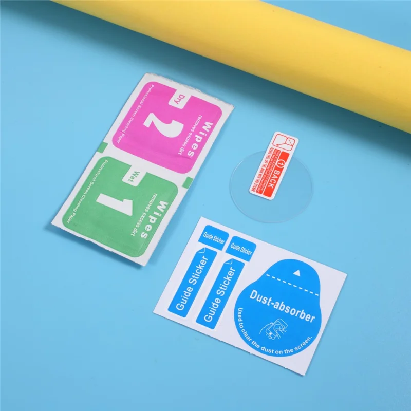 2pcs / Set HD Clear Clear Coverage Pellicola Protettiva In Vetro Temperato Per Approccio Garmin S12