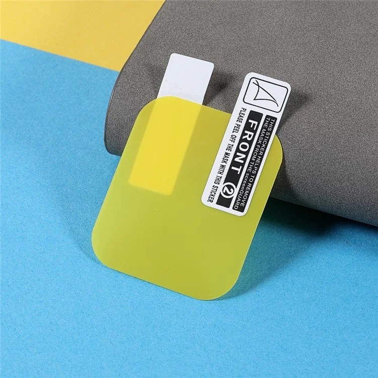 2 PCS Full Screen Anti-Graffio Ultra-Sottile Protezione Schermo in TPU Trasparente per Apple Watch Series 9 / 8 / 7 45mm