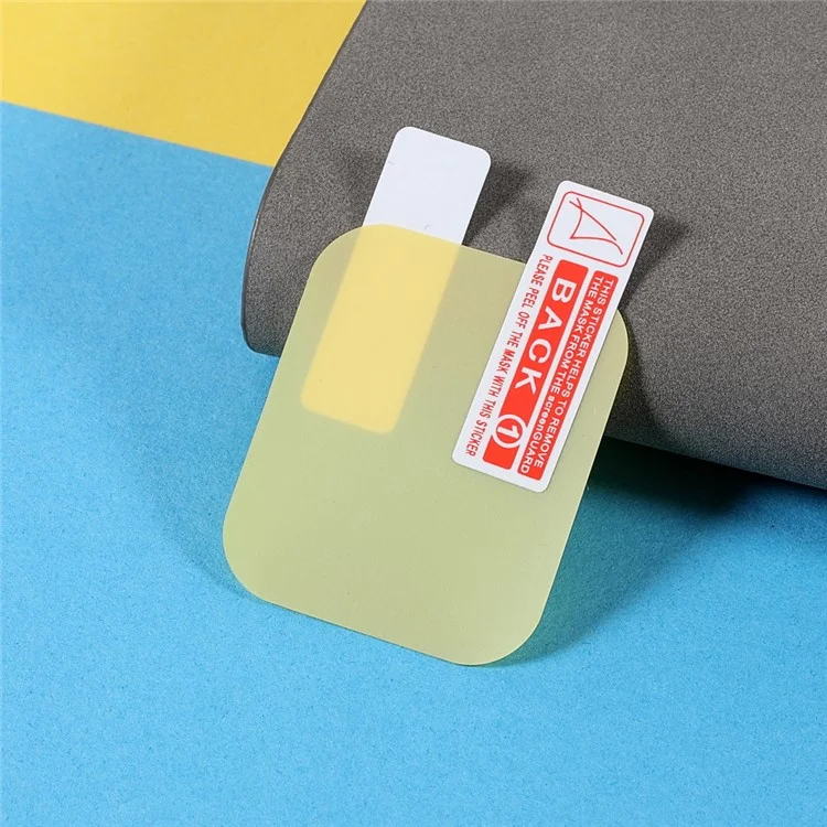 2 PCS Full Screen Anti-Graffio Ultra-Sottile Protezione Schermo in TPU Trasparente per Apple Watch Series 9 / 8 / 7 45mm
