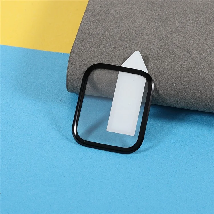 Protector de pantalla RURIHAI Anti-Scratch Full Coverage 3D Curved Edge HD 0.26mm PMMA Glass para Apple Watch Series 7 41mm