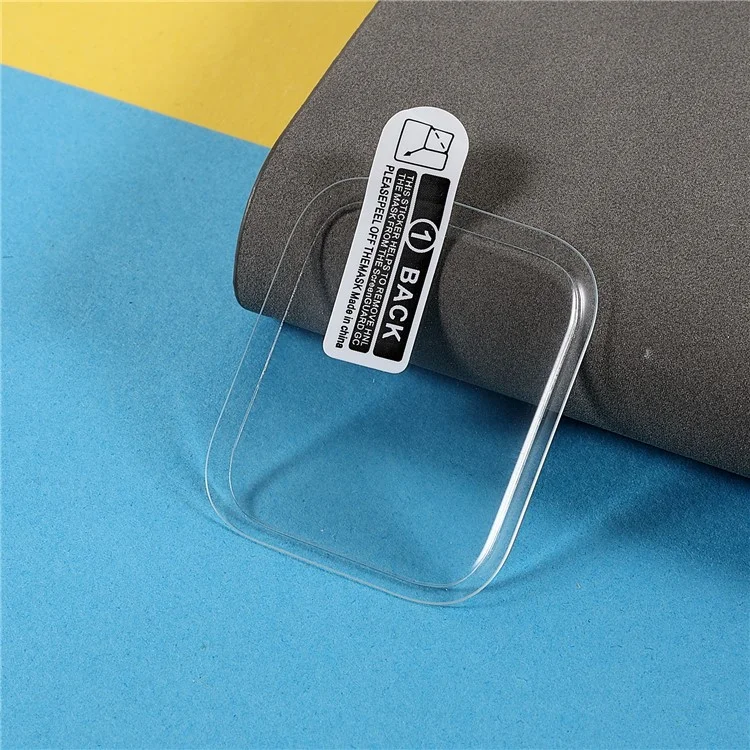 IMAK 2Pcs / Set 3D Curved Edge HD Clear Tempered Glass Screen Protector for Apple Watch Series 9 / 8 / 7 45mm