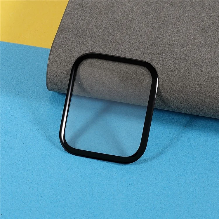 Protezione schermo in vetro temperato full cover 9H anti-esplosione per Apple Watch Series 9 / 8 / 7 45mm