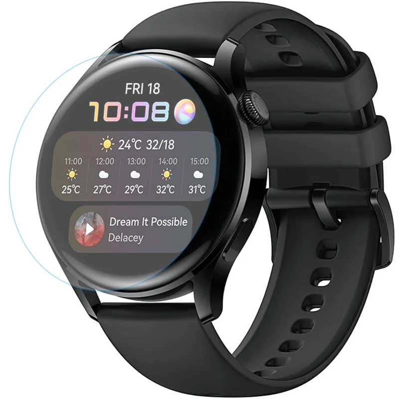 Bubble Free Flexible TPU Anti-explosion HD Clear Screen Protector for Huawei Watch GT 3 46mm / GT 3 Pro 43mm