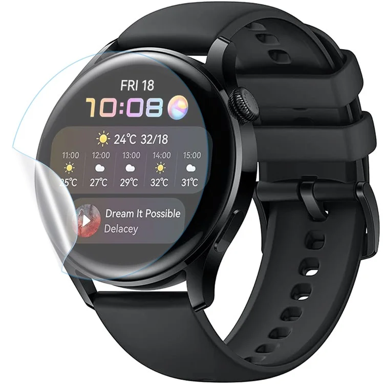 Soft TPU Screen Protector Anti-explosion HD Clarify Film for Huawei Watch GT 3 42mm / 39mm