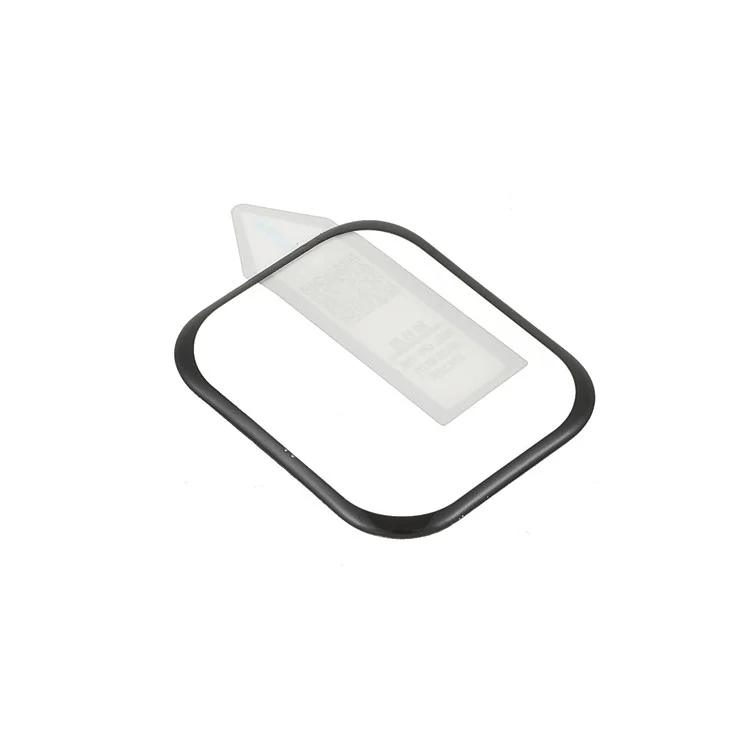 RURIHAI Full Glue 0.26mm HD Clear 3D Carbon Fiber High Alumina Tempered Glass Screen Protector per Apple Watch Series 7 45mm