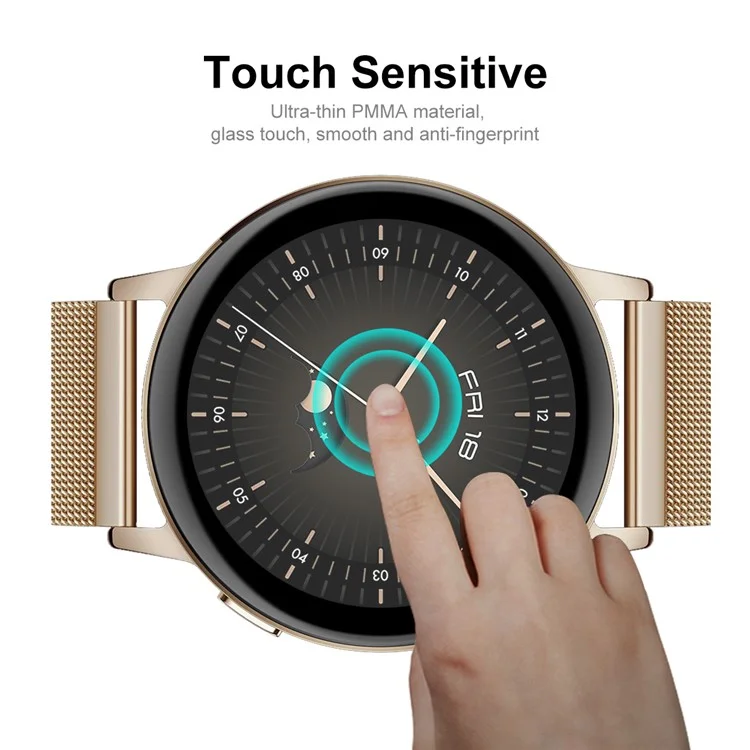 ENKAY HAT PRINCE 3D Curved Full Screen Soft PC Edge + PMMA HD Protector Film para Huawei Watch GT 3 42mm