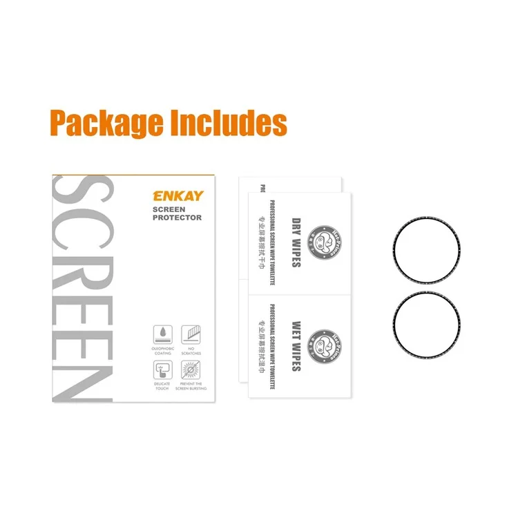 Enkay Hat Prince 2pcs/set 3d -изогнутый Края Мягкого пк + Clear Touch Точное Полное Покрытие Защитника Экрана PMMA Для Huawei Watch GT Runner 46mm