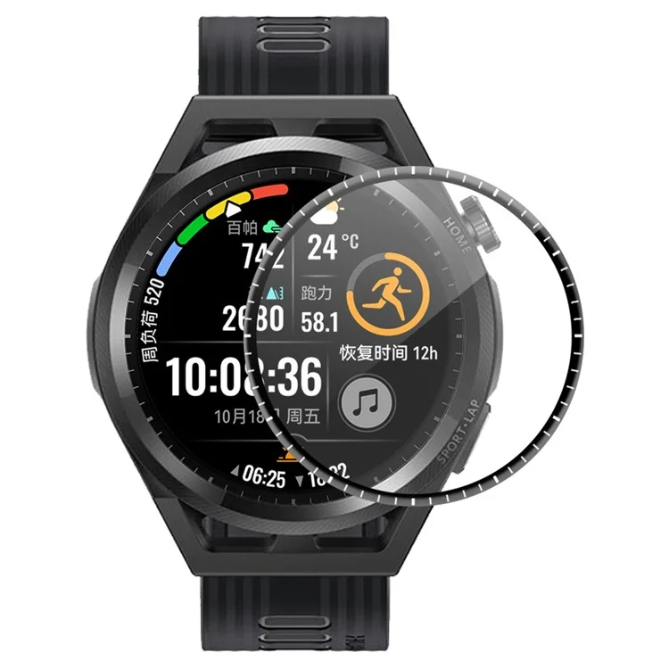 Enkay Hat Prince Tela Cheia 3D Curved Soft PC Edge + PMMA HD Protetor Film Para Huawei Watch GT Runner 46mm