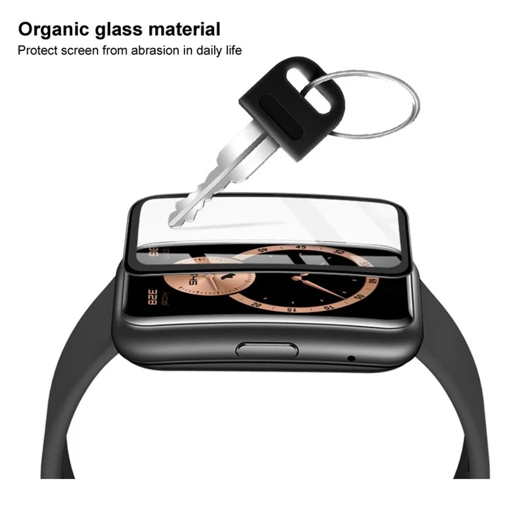 IMAK HD Anti-Scratch Bubble-Free PMMA Organic Glass Soft Screen Protector for Huawei Watch D