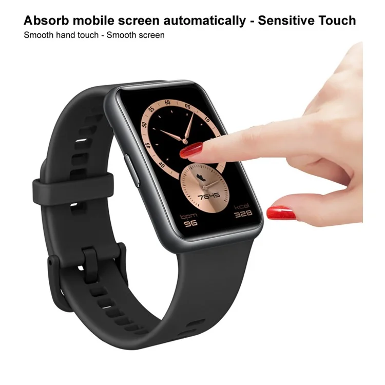 IMAK HD Anti-Scratch Bubble-Free PMMA Organic Glass Soft Screen Protector for Huawei Watch D