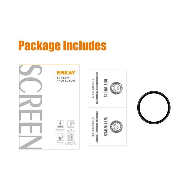 Enkay Hat Prince Pour Xiaomi Watch S1 Smoot Touch Full Screen 3D Curbe Soft PC Edge + PMMA HD Protector Film