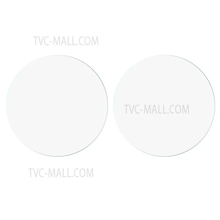 2Pcs Arc Edge Tempered Glass Screen Protector for Garmin Instinct 2S, Sensitive Touch Bubble-free Film