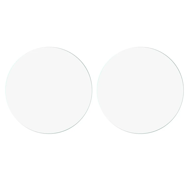 For Garmin Fenix 7 2PCS Arc Edge High Transparency Explosion-proof Tempered Glass Watch Screen Protector Film