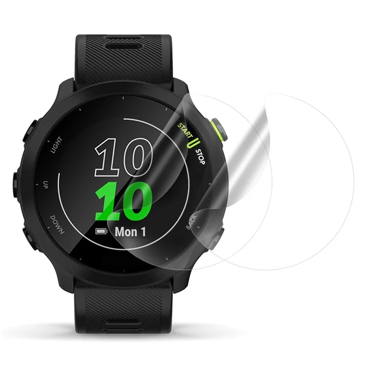 2pcs Per Garmin Forerunner 15 8 Graffi di Tpu Soft Tpu hd Clear Smart Watch Screen Protector