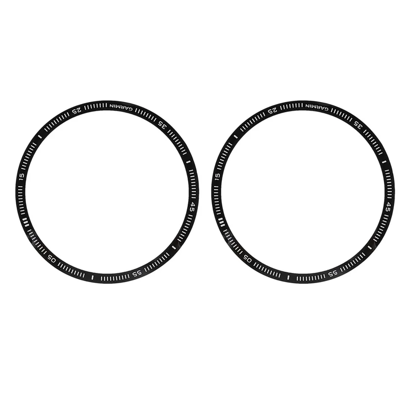 2Pcs/Set Protecteur d'écran pour Garmin Fenix 6, Film PMMA 3D incurvé anti-rayures ultra flexible HD