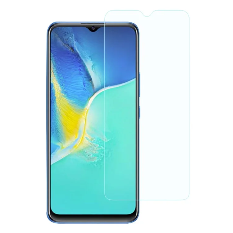 Für vivo Y01 0,3 mm Ultra Slim Gehärtetes Glas-Schutzfilm, Lichtbogenkante, stoßfest, Bildschirmschutz