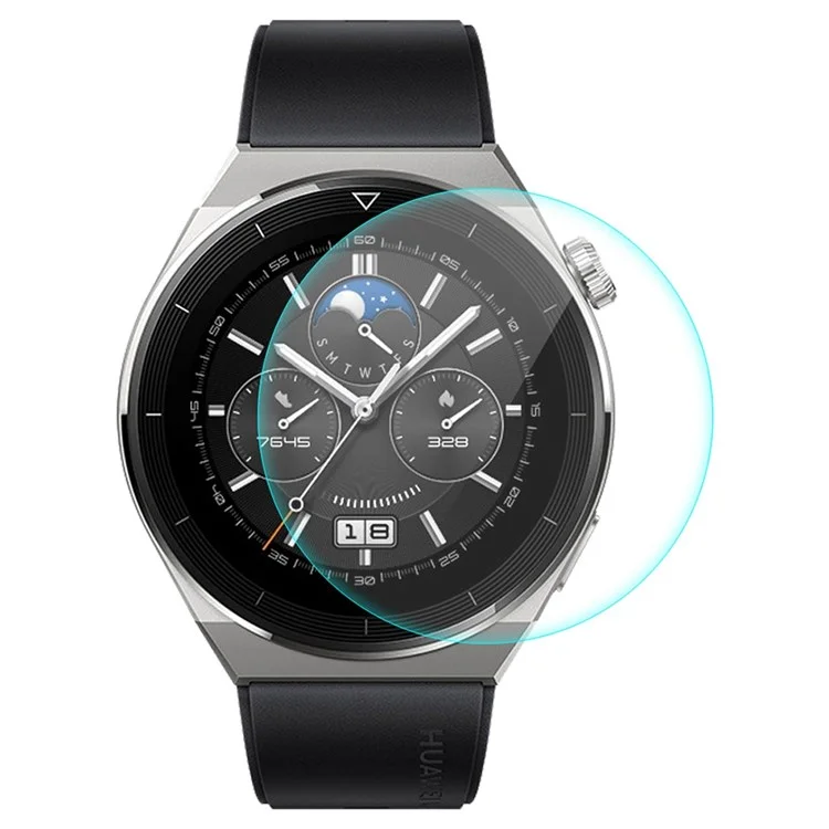 Enkay Hat Prince For Huawei Watch gt 3 Pro 46-мм Антиэксплузионная Стеклянная Пленка с Высотой Алюминиевой с Высокой Алюминие